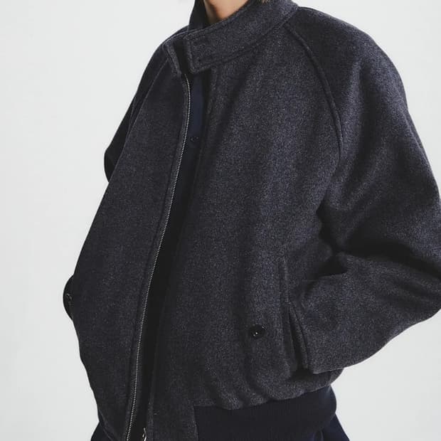 주앙옴므 울 해링턴 자켓