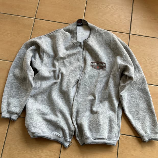 90’s 할리데이비슨 스웻집업자켓