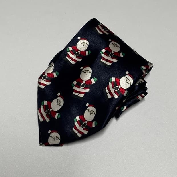 빈티지 산타 넥타이