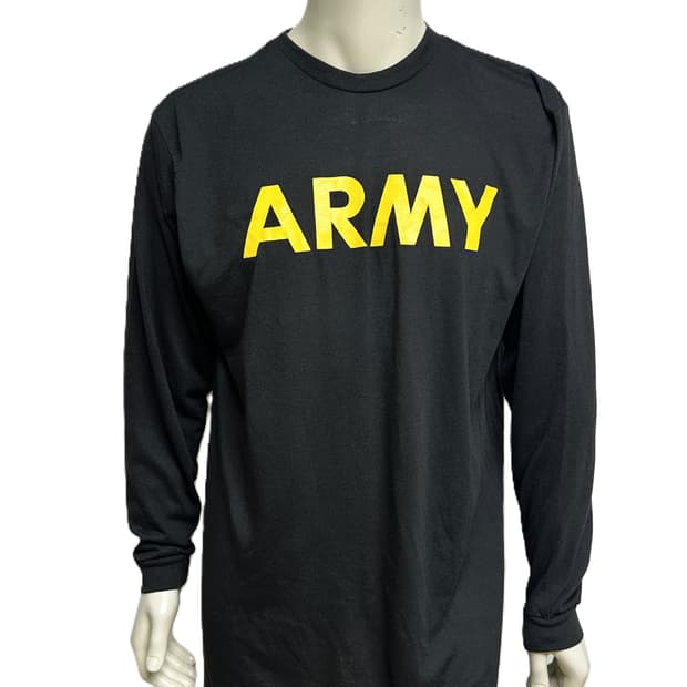 미육군 APFU 체육복 트레이닝복 긴팔 티셔츠 (L) (8)