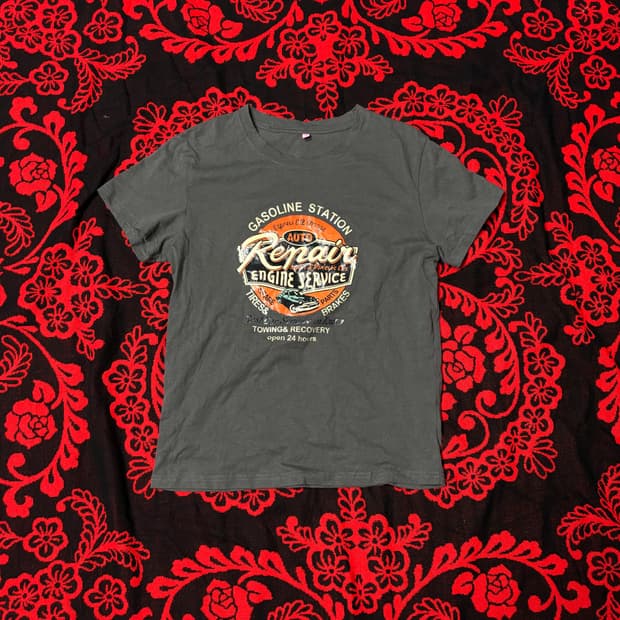 American  "gasoline" T-shirt