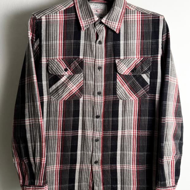 Avirex Cotton Pocket Check Shirt