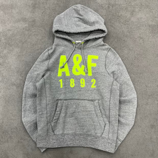 L 아베크롬비 A&F 회색 후드티