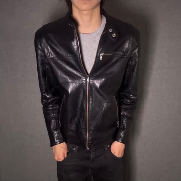 Vintage leather jacket