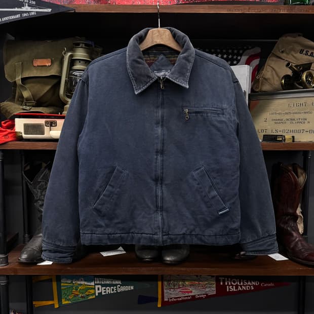 90s cornerstone 헤비 캔버스 디트로이트 워크 자켓