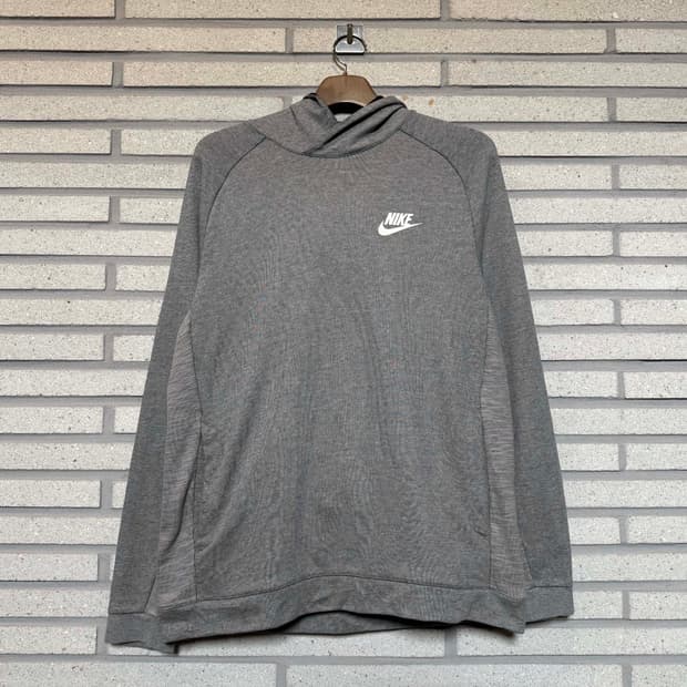 Nike 나이키 후드 프린팅 그레이컬러 후드티