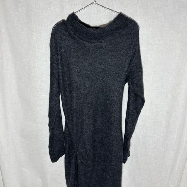 (W) [S] 헬무트랭 모헤어 니트 원피스