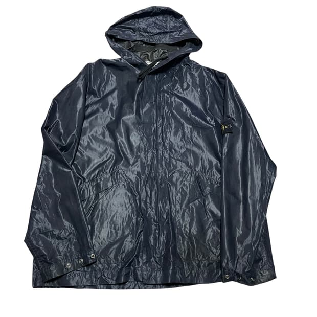 스톤 아일랜드 90‘s 네이비 와펜 후드 자켓