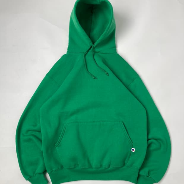 90s Russell Hoodie (kelly green)