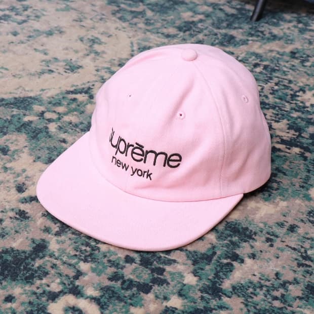 슈프림 6패널 캡