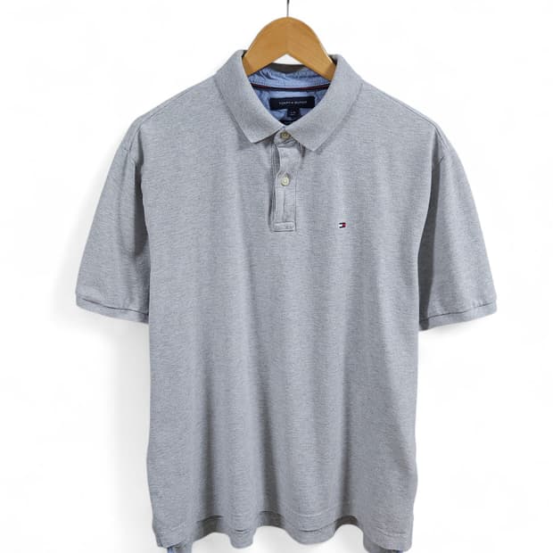 XL)Tommy 타미 힐피거 클래식핏 반팔 카라티