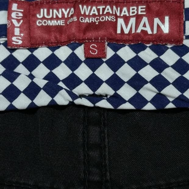 Junya Watanabe × Levi’s 프론트 센터 절개 팬츠