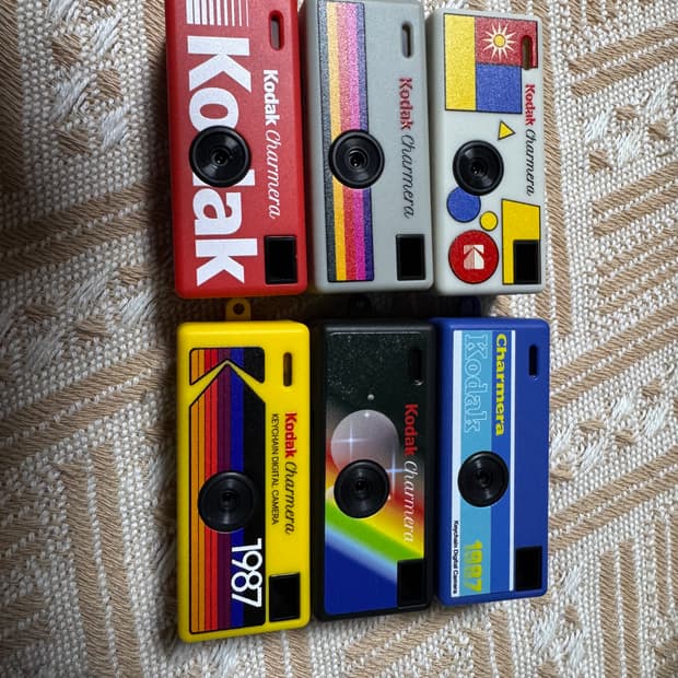 코닥 차메라 키링 카메라