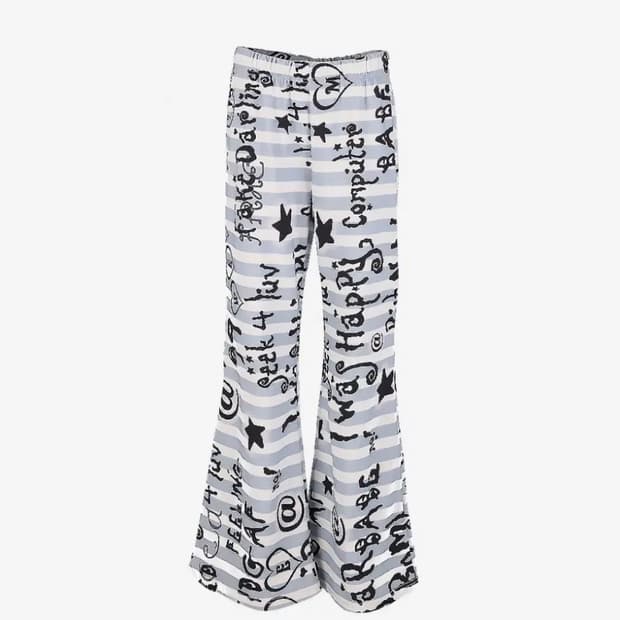 혼쿄 honkyo 페이크달링 컴피 팬츠 그레이