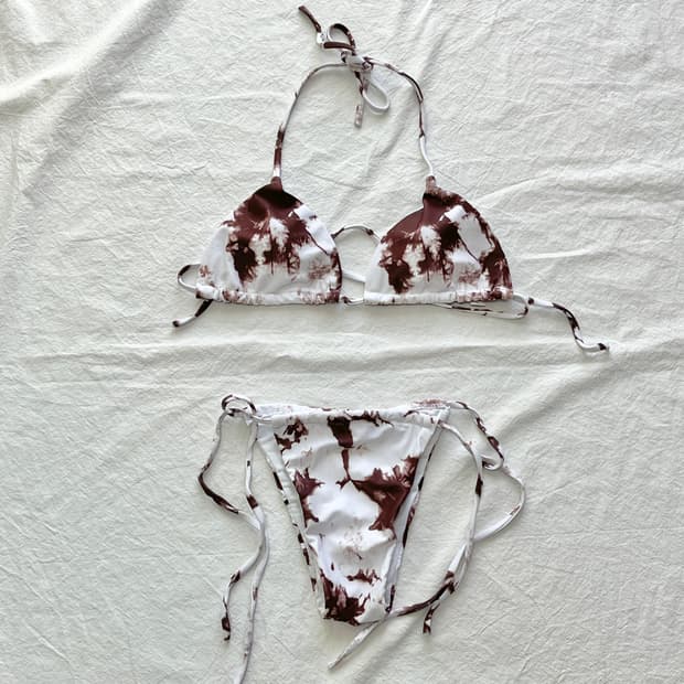 [S] 타이다이 마블 비키니 세트