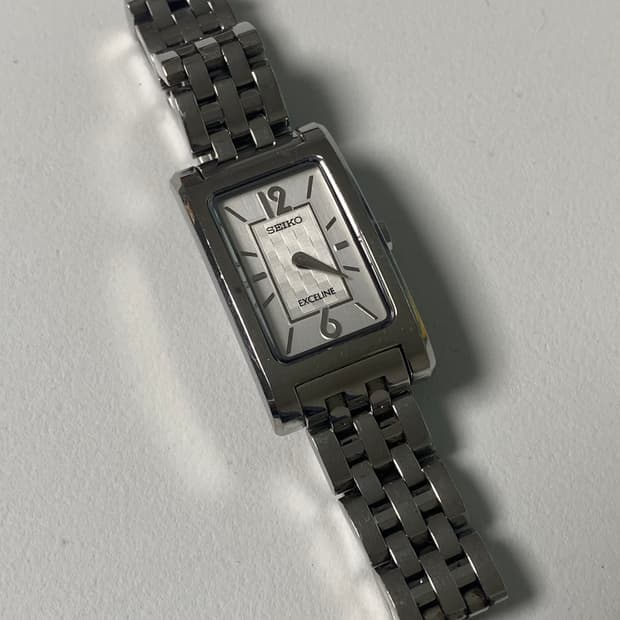 Seiko 세이코 Exceline 엑셀린 스퀘어 쿼츠 레이디스