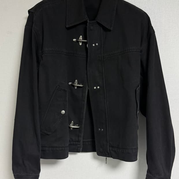 쿠어 25SS 파이어맨 크롭 보머 자켓 XL