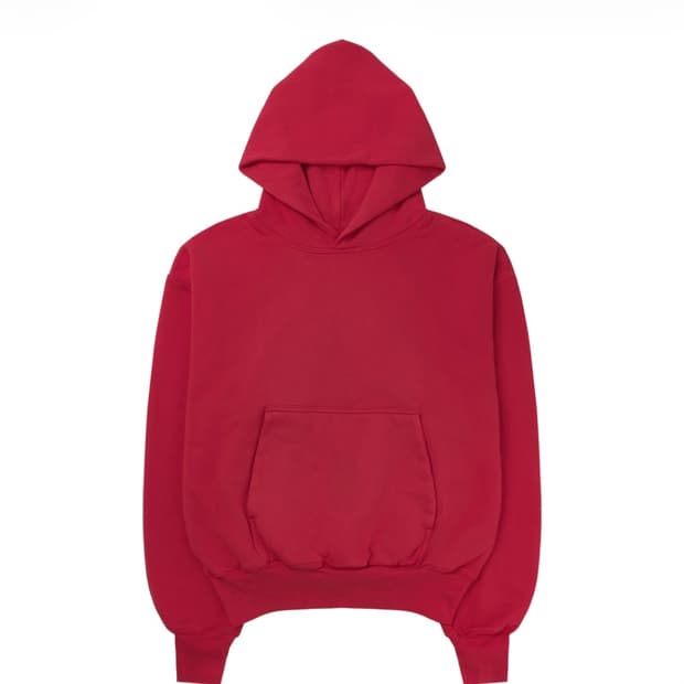 이지 갭 후드 레드