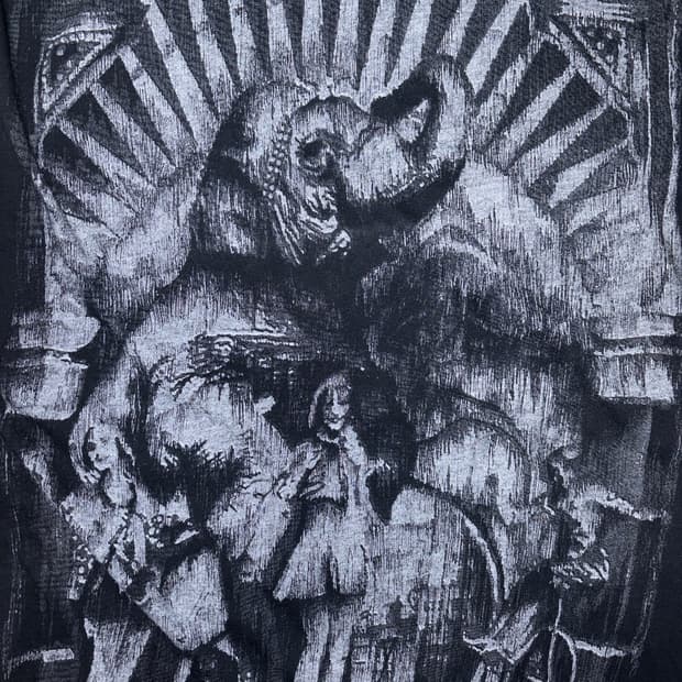 BALMAIN 13ss elephant t shirt