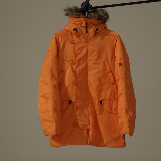 알파인더스트리 N-3B 파카 오렌지