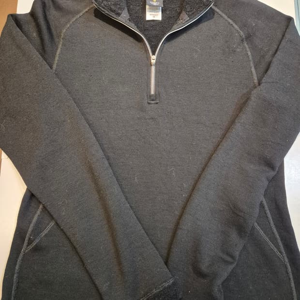 파타고니아 Performance Baselayer Wool Zip Nec