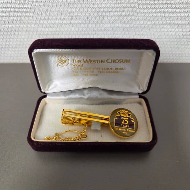 웨스틴 조선 호텔 75주년 기념 넥타이 핀