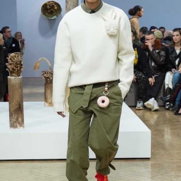 JW anderson 18fw army pants