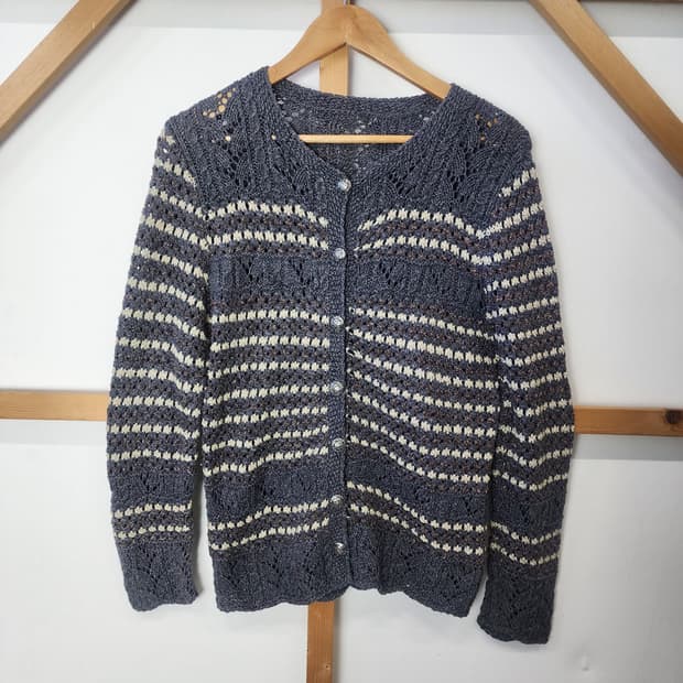 핸드 니트 가디건