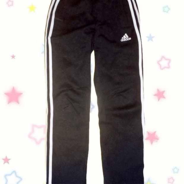 Adidas 기모츄리닝 블랙 하의