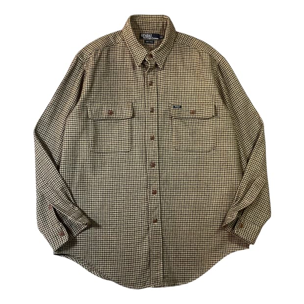 폴로 랄프로렌 하운드 체크 울 셔츠