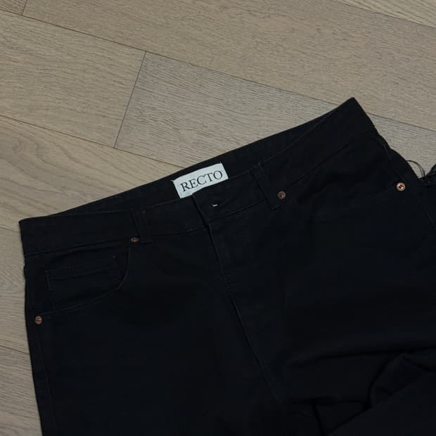 렉토 로우라이즈진 블랙 S