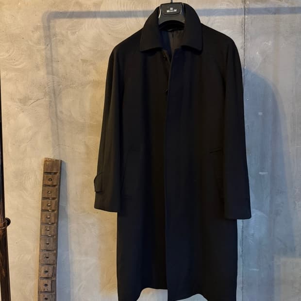 재패니즈 비스포크 캐시미어 래글런 코트 100