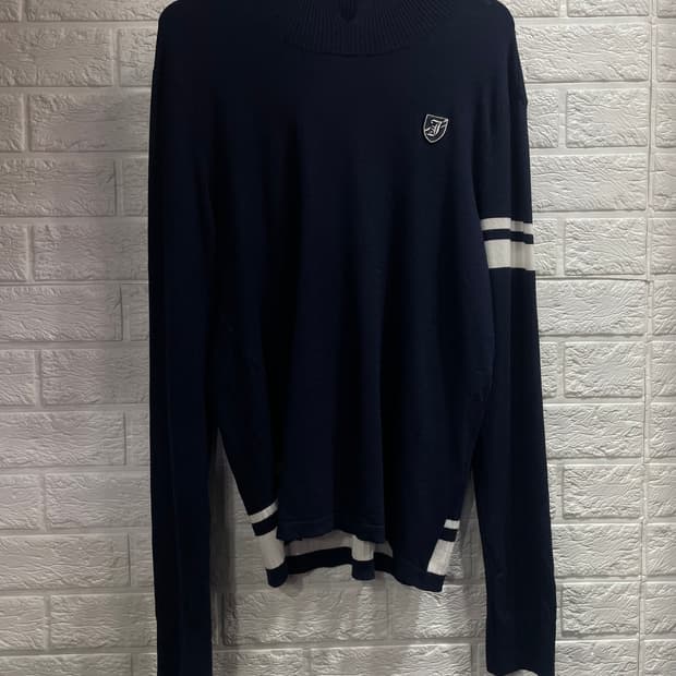 JDX 레이온 골프니트(정가 27.8만) 풀오버 반목 하이넥니트 골프웨어