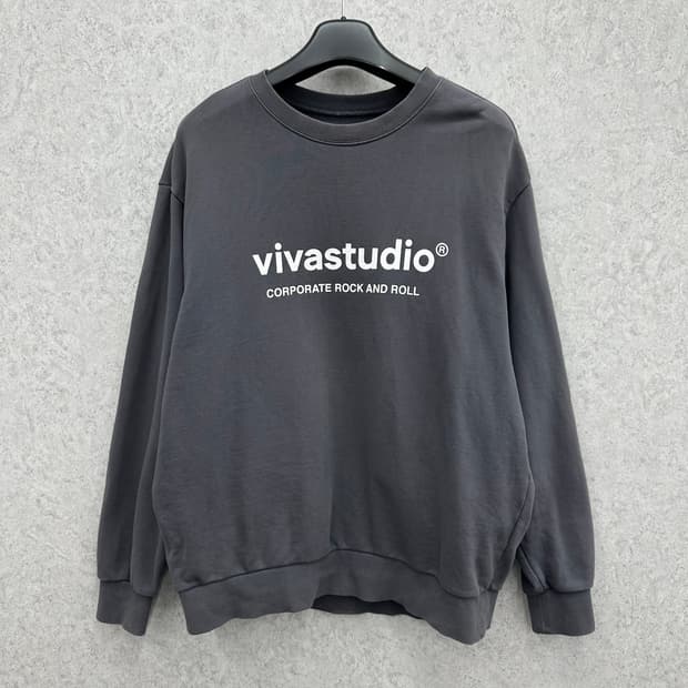 105 비바스튜디오 남자 루즈핏 맨투맨