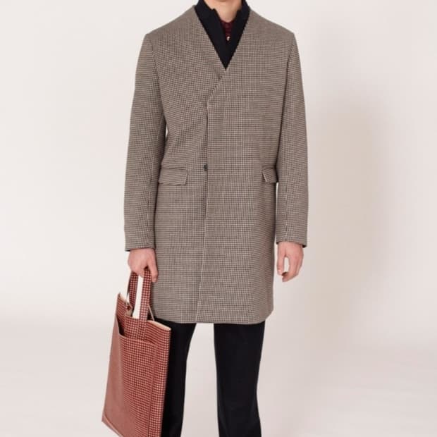 마르니 하운드투스 컬렉션 논카라 코트