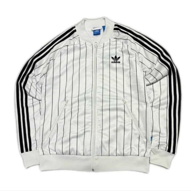 아디다스 슈퍼걸 스트라이프 트랙탑 져지