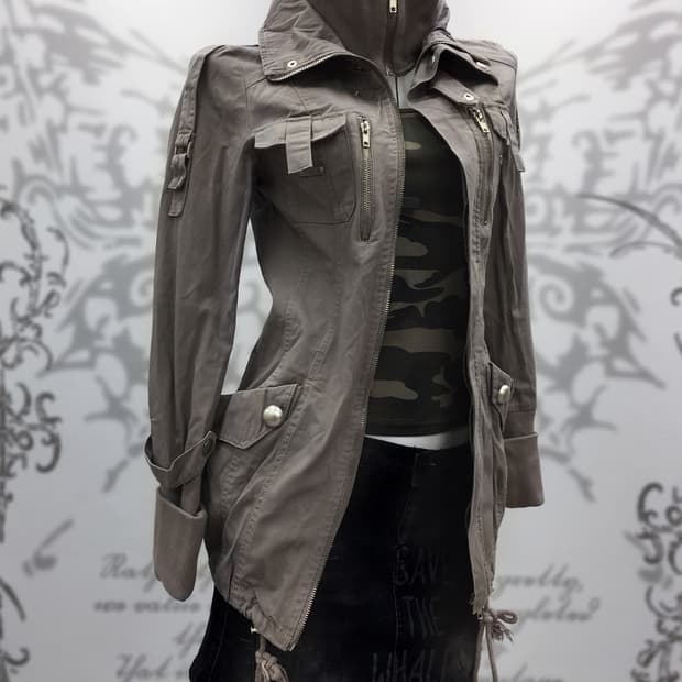 00‘s Archive High-neck Utility Jacket