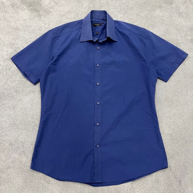 100 루이까또즈 슬림핏 반팔 셔츠