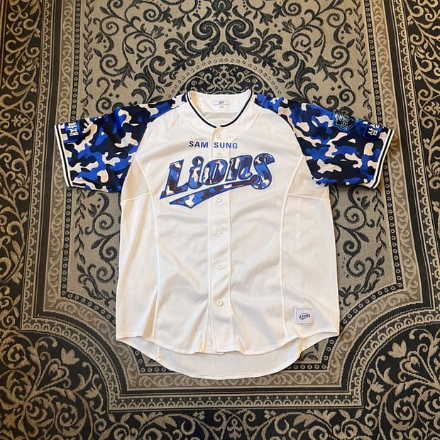 110 삼성라이온즈 밀리터리 노마킹 유니폼/W2623