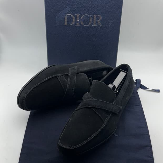 DIOR 스웨이드 로퍼 265