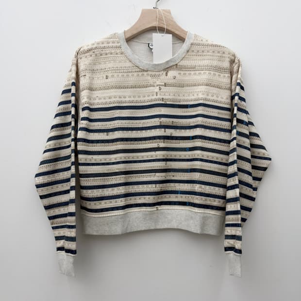 RULER PRINTED SWEATSHIRT