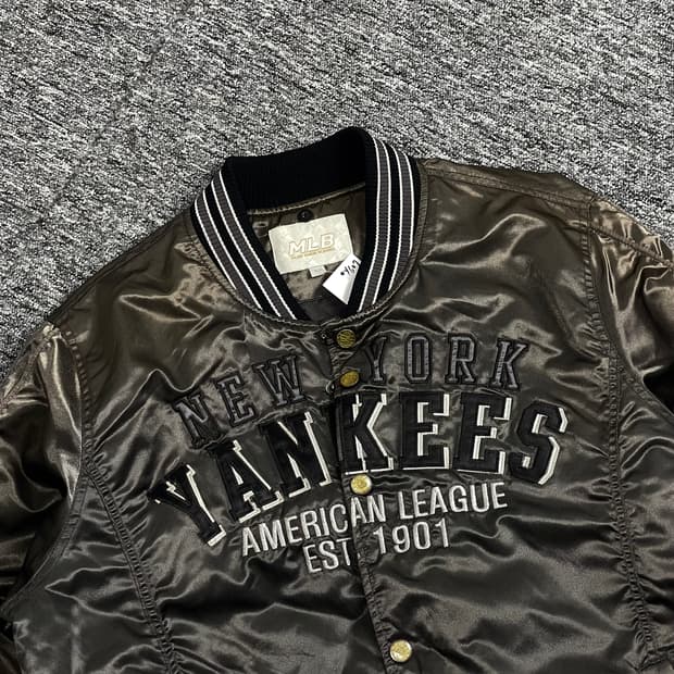 MLB 뉴욕 양키스 빅로고 바시티 자켓 y 607