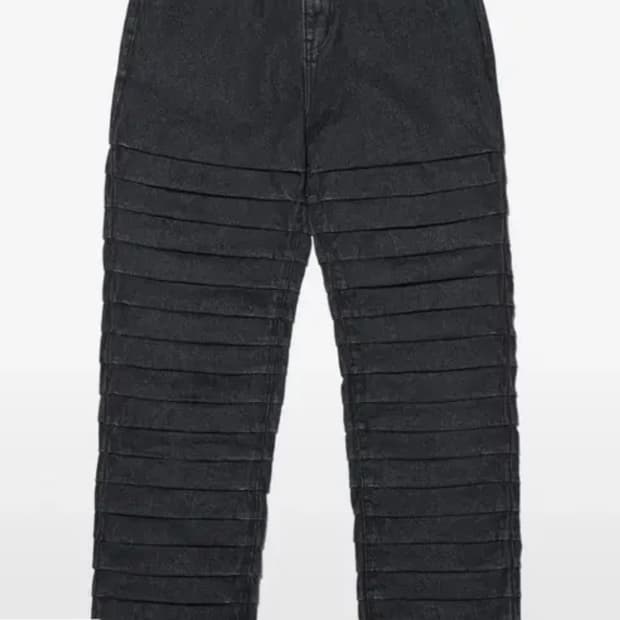 M) 노매뉴얼 t.w 데님팬츠 곱창진