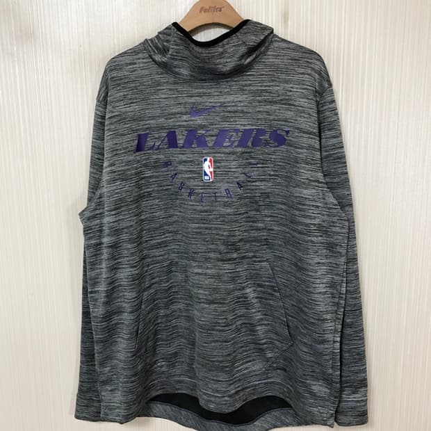 NBA 나이키 LA레이커스 어센틱후드티셔츠/풀오버후디 XL(110)