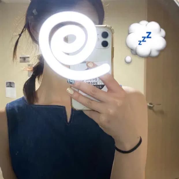빈티지 청 원피스