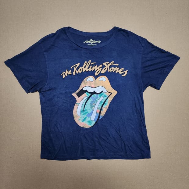 롤링스톤즈 Official Tie-Dye Tongue Logo Tee