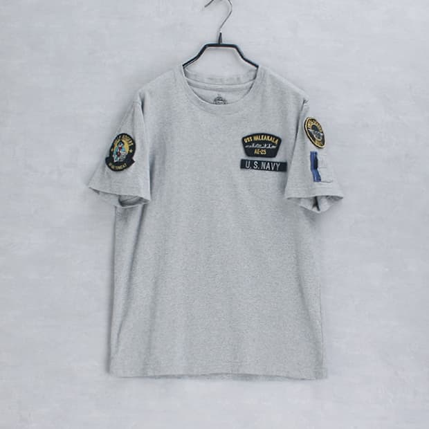 HOUSTON _ crew neck patch tee
