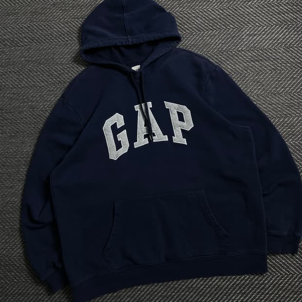 GAP 빅로고 y2k 스웻 후드 티셔츠y 4096