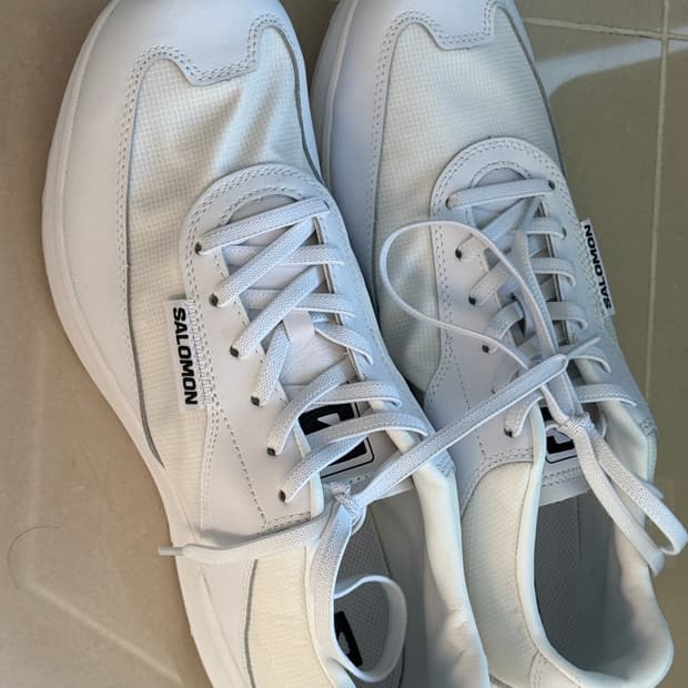 살로몬 꼼데가르송 SR90 화이트