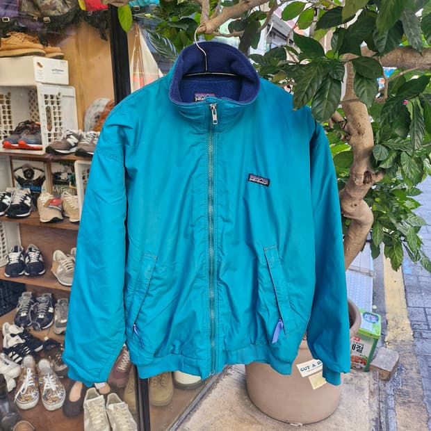 Z-247 파타고니아 쉘드 신칠라 봄버 웜업 자켓 